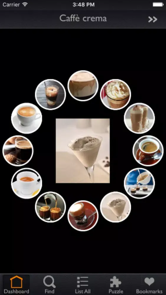 Coffee Drinks Info +应用截图
