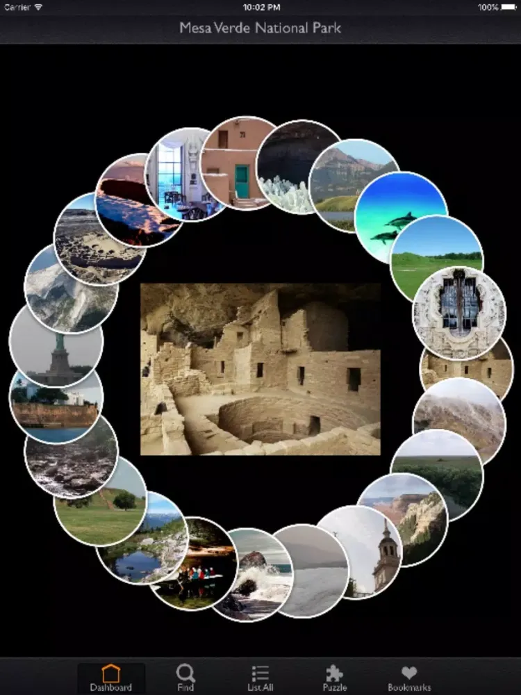 Screenshot di USA Unesco World Heritage Details iPad 