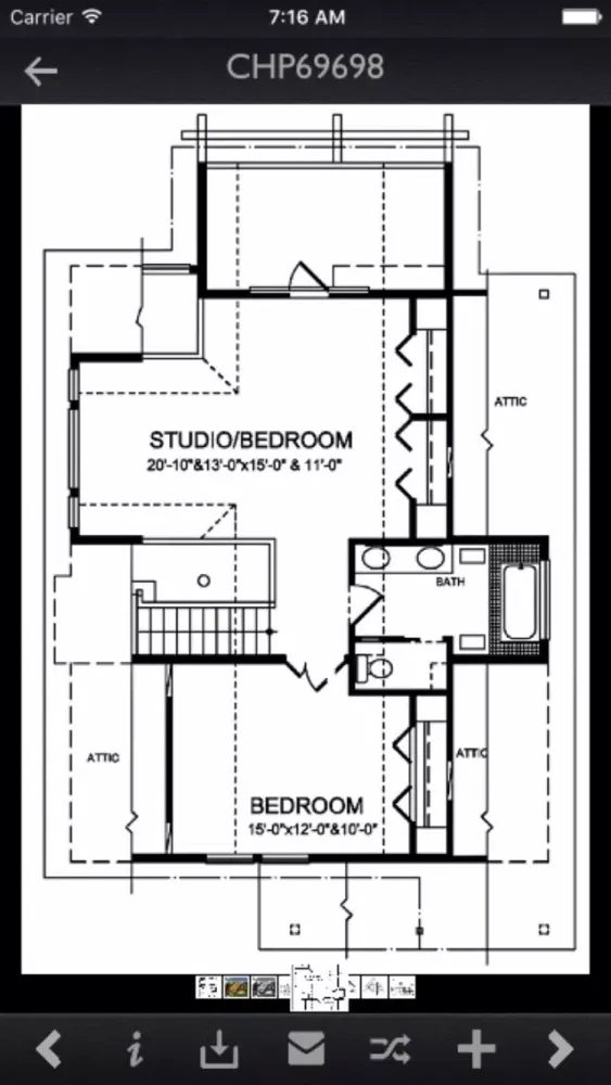 Zrzuty ekranu Cabin House Plans Info Pro