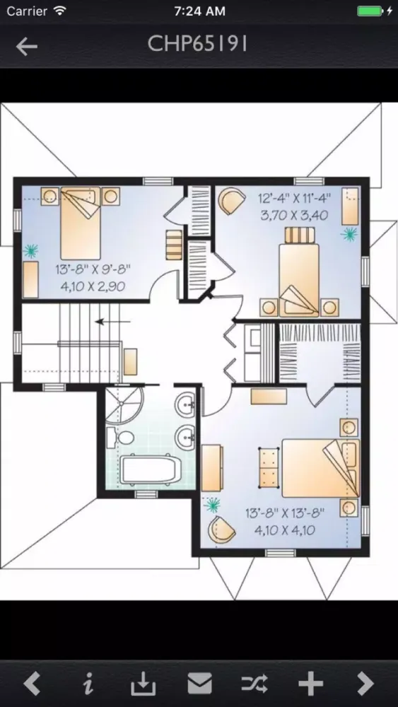 Tangkapan skrin Country House Plans Details