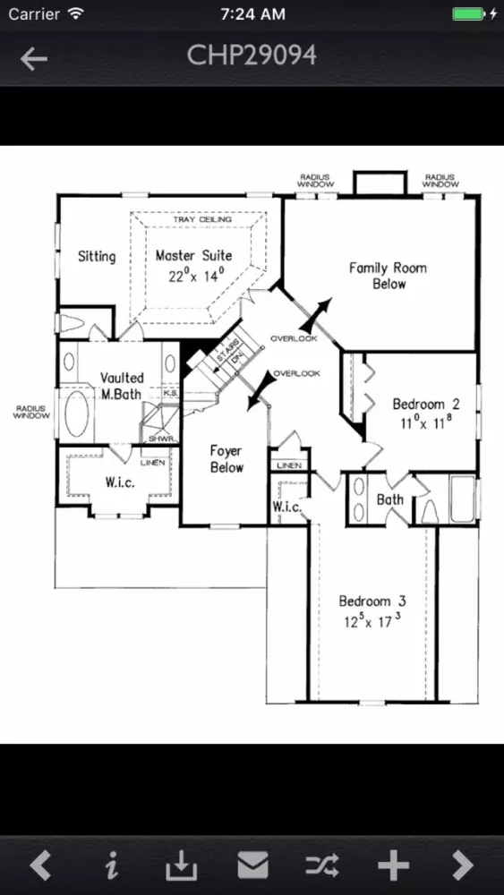 Tangkapan skrin Country House Plans Details