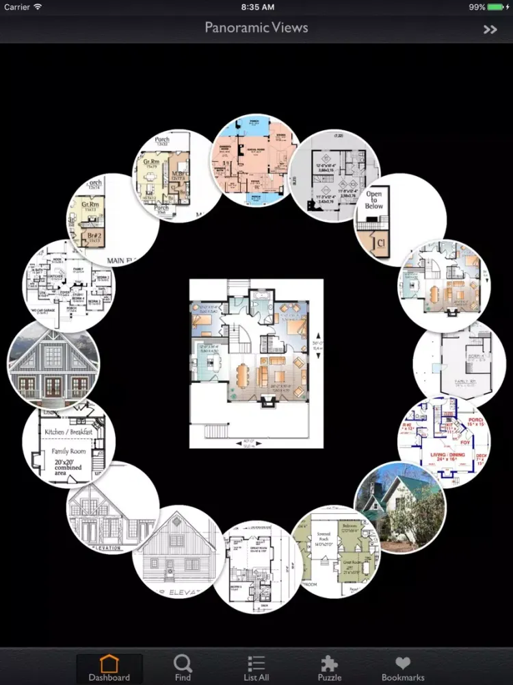 Mountain House Plans Info iPad 應用截圖