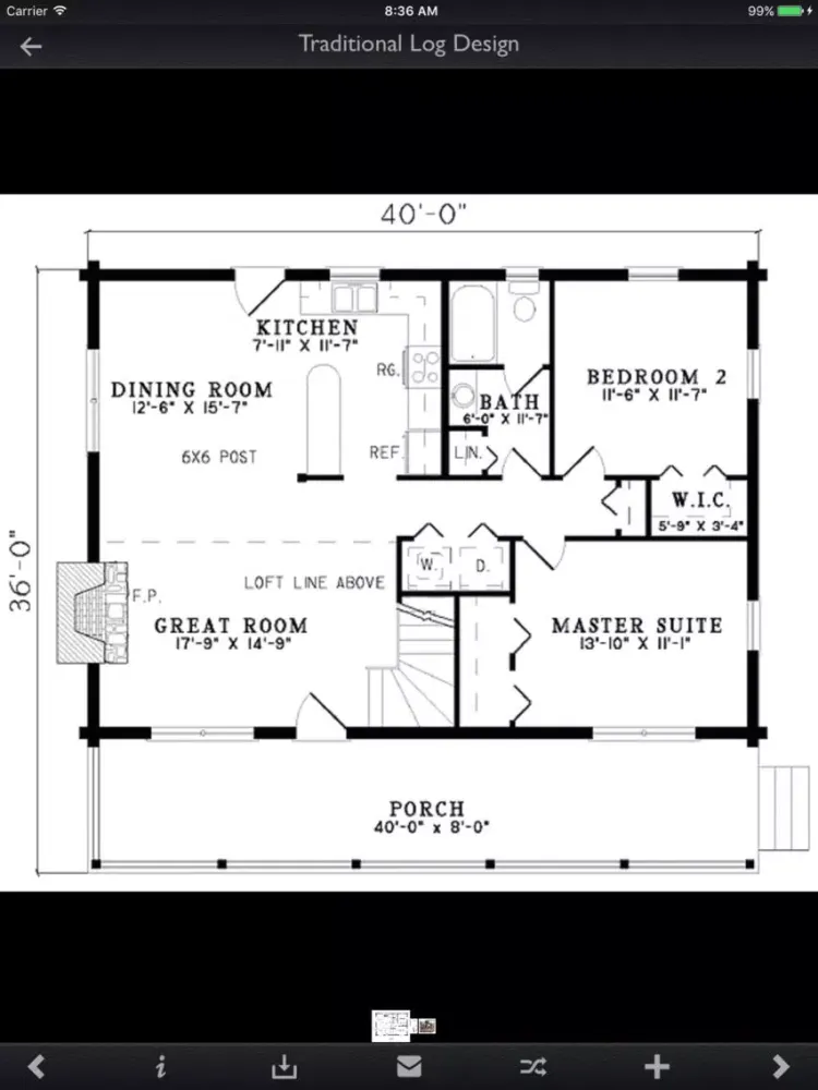 Mountain House Plans Info iPad 應用截圖
