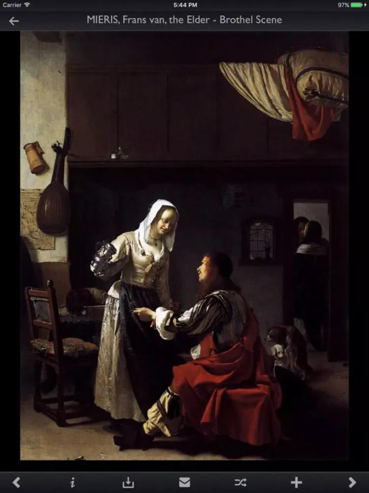 Baroque Art Gallery! iPad  Screenshots