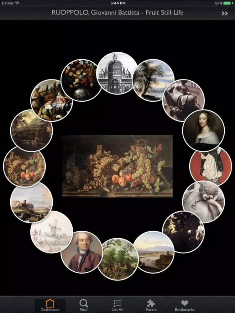 Baroque Art Gallery! iPad  Screenshots