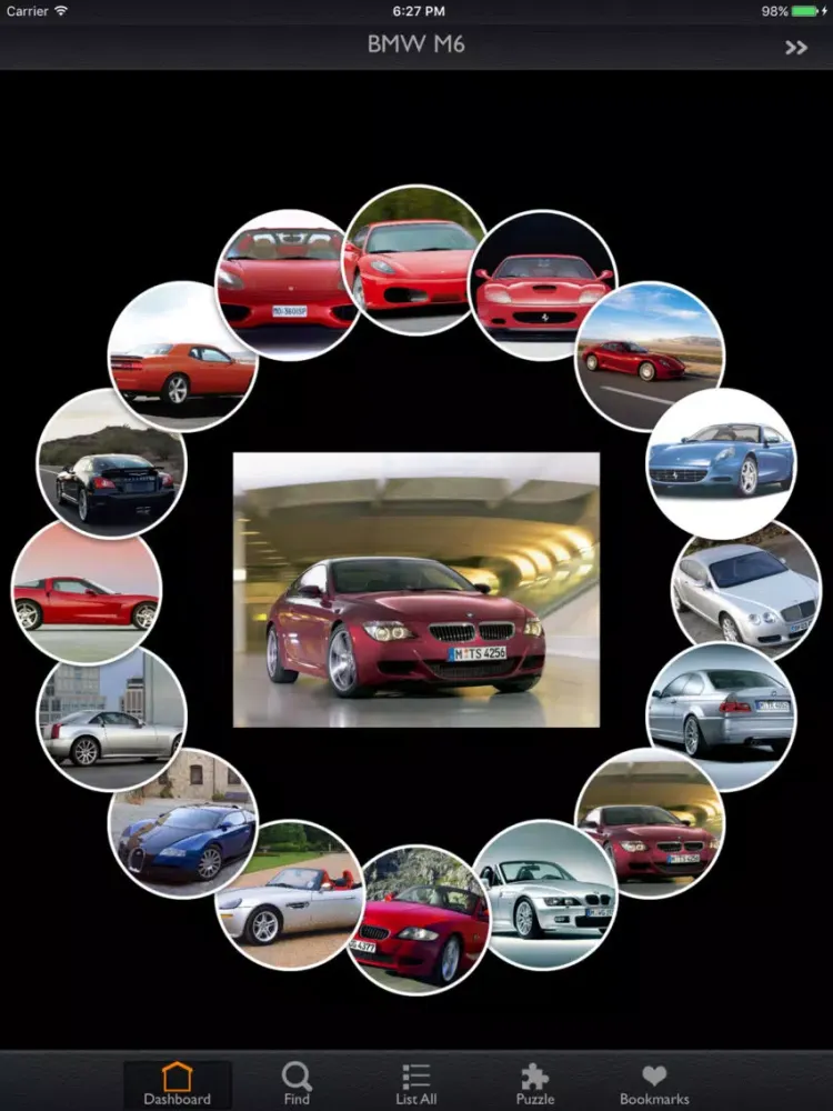 Sports Cars Master iPad  Screenshots