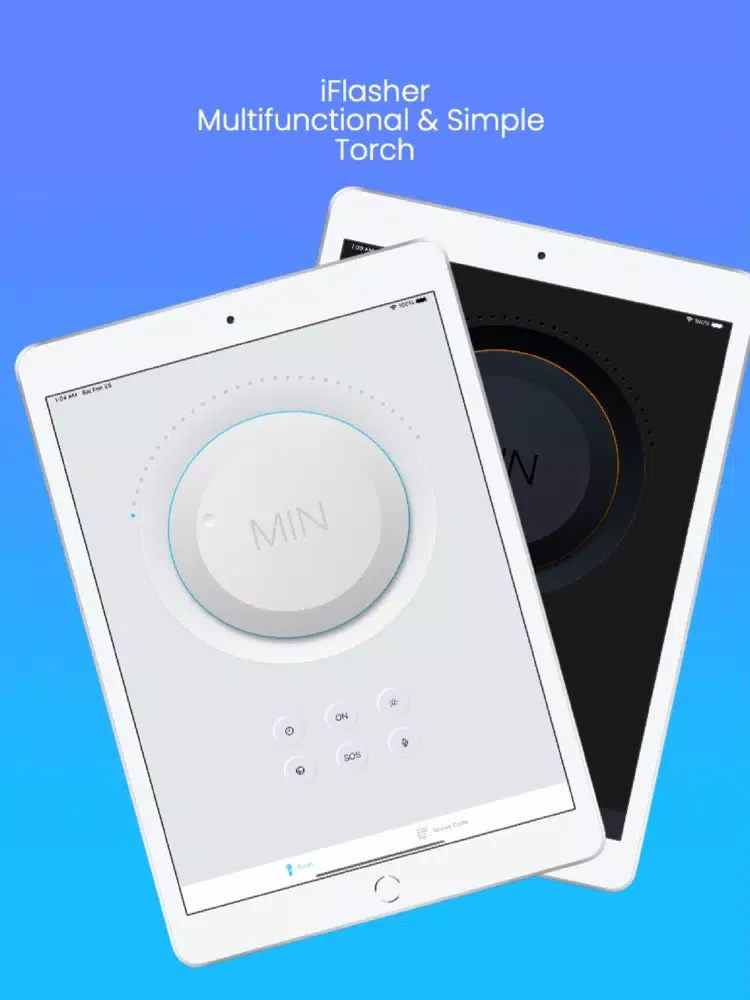 iFlasher: Torch & Morse Code iPad  Screenshots
