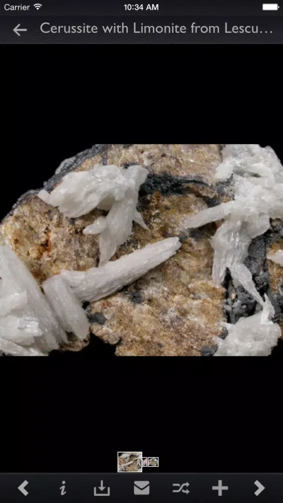 Minerals Encyclopedia Pro Ekran Görüntüleri