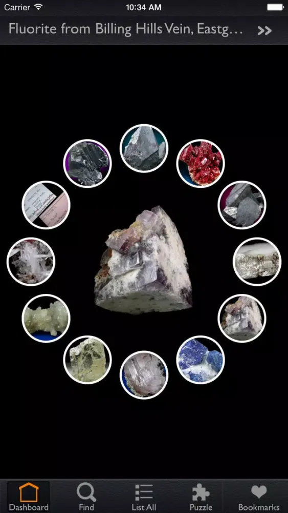 Minerals Encyclopedia Pro Ekran Görüntüleri