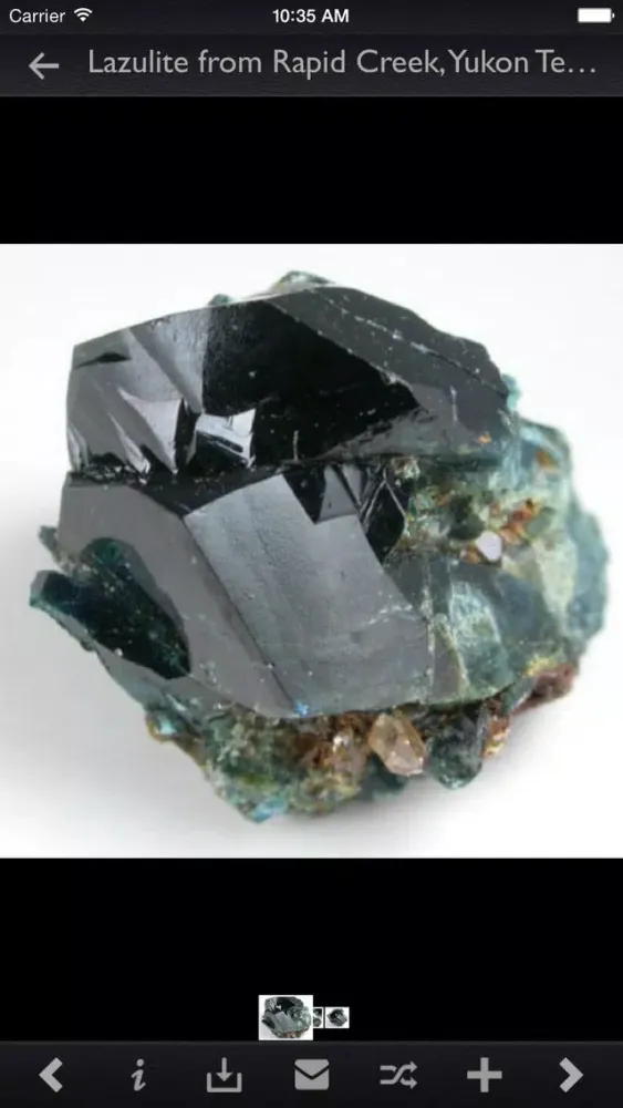 Minerals Encyclopedia Pro Ekran Görüntüleri