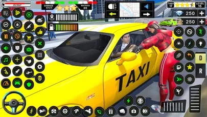 Zrzuty ekranu City Car Driving: Taxi Games