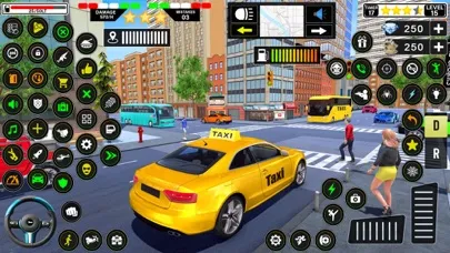 Zrzuty ekranu City Car Driving: Taxi Games