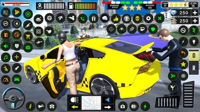 Zrzuty ekranu City Car Driving: Taxi Games