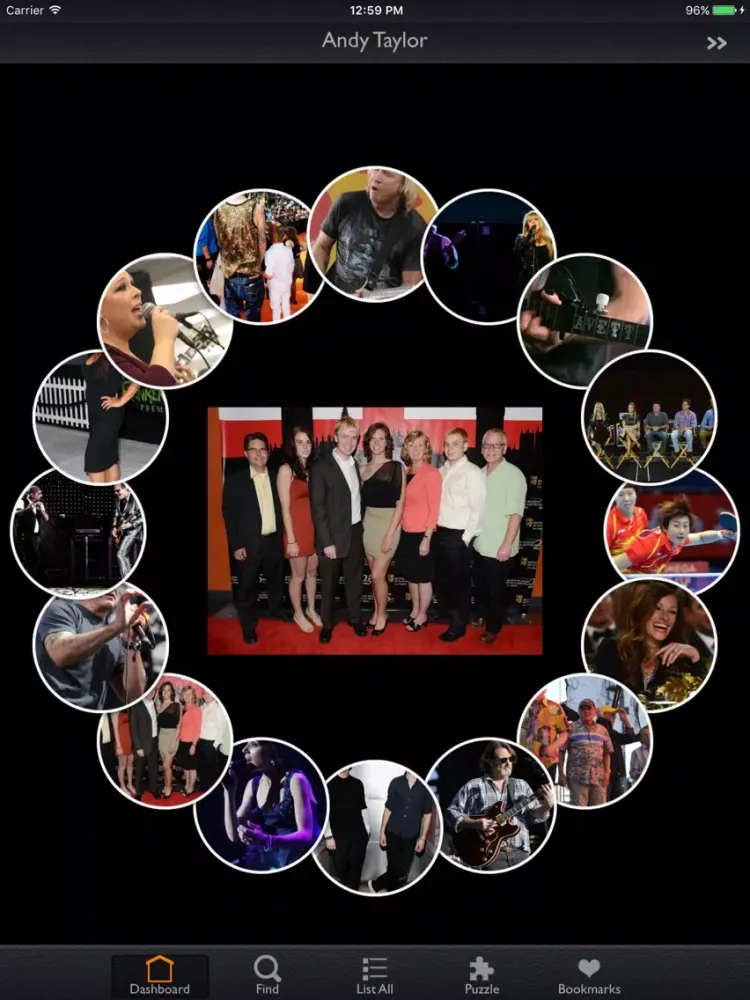 Capturas de pantalla de Rock Musicians iPad 