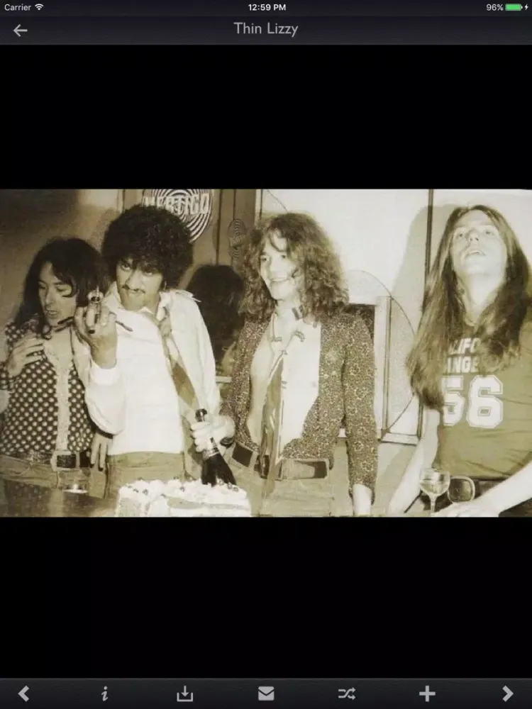 Capturas de pantalla de Rock Musicians iPad 