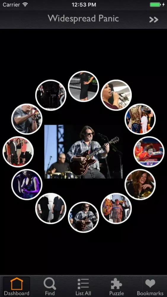 Capturas de pantalla de Rock Musicians