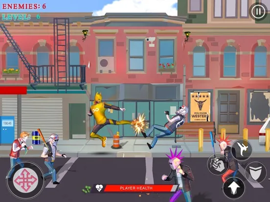 Shadow Hero City Fighting iPad  سکرین شاٹس