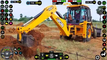 Snow Excavator JCB Simulator سکرین شاٹس