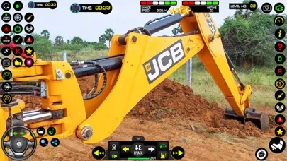 Snow Excavator JCB Simulator سکرین شاٹس