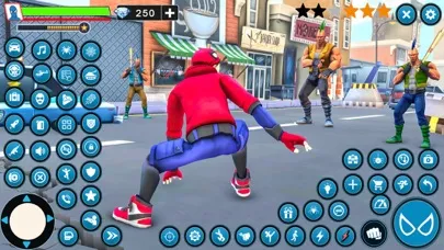 Capturas de tela do Rope Hero Spider Fighter Games