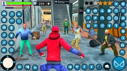 Capturas de tela do Rope Hero Spider Fighter Games