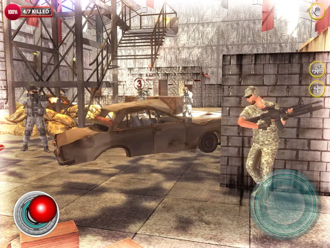 Captures d'écran de Terrorist Attack Hero Strike iPad 