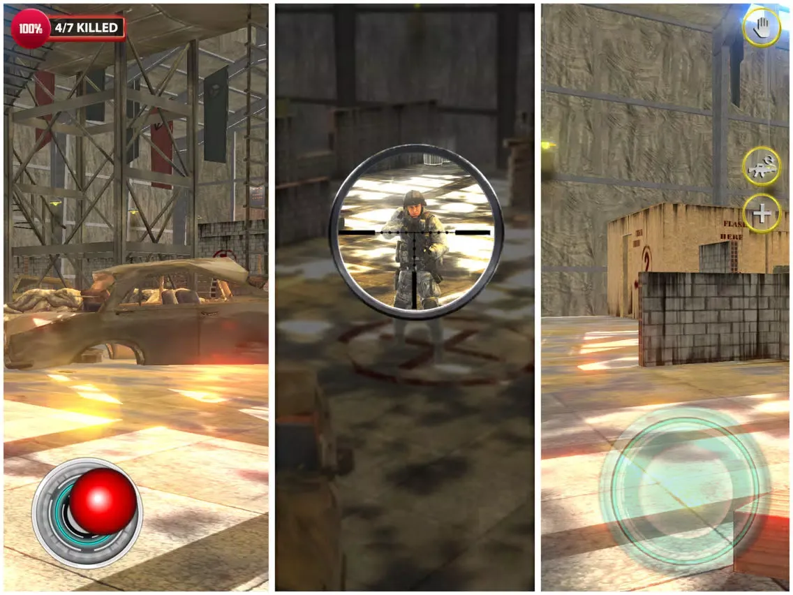 Captures d'écran de Terrorist Attack Hero Strike iPad 