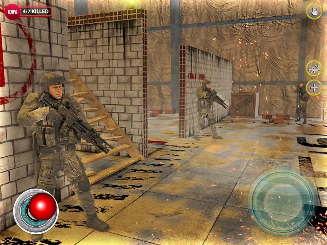 Captures d'écran de Terrorist Attack Hero Strike iPad 