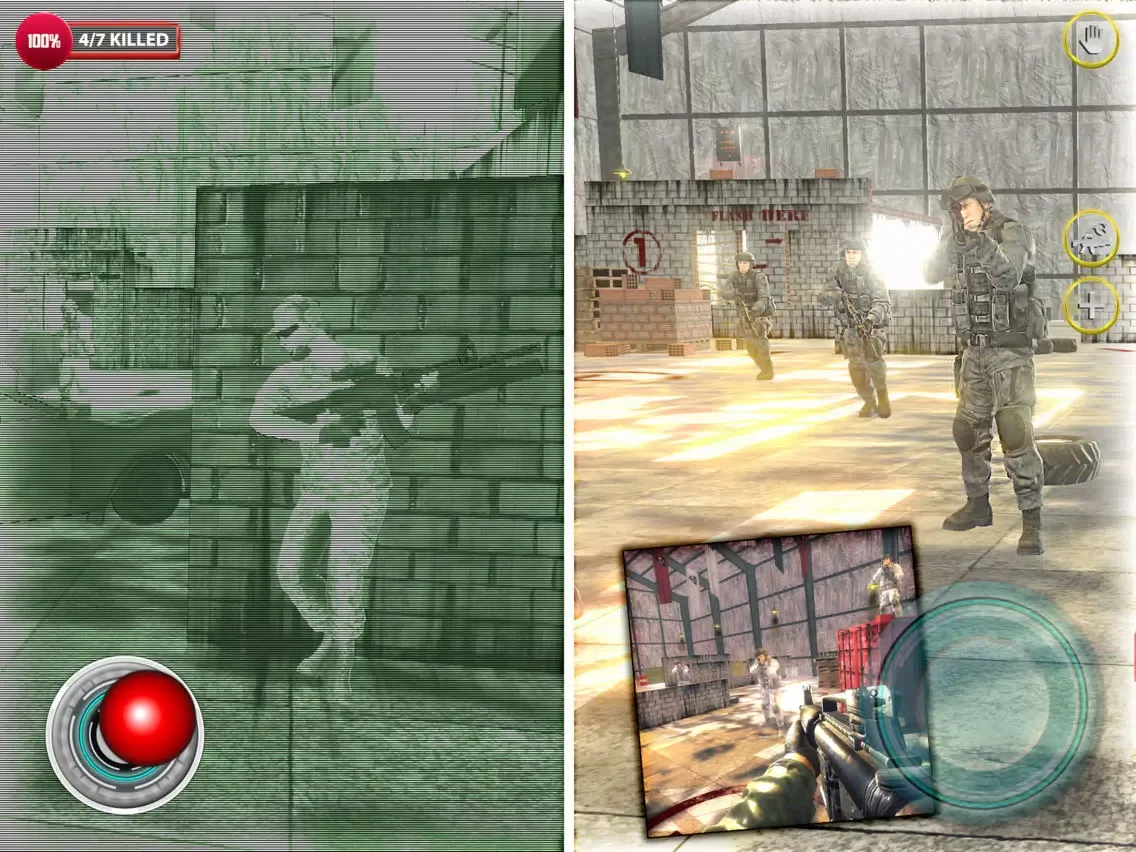 Captures d'écran de Terrorist Attack Hero Strike iPad 