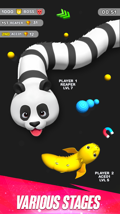 صور Tangled Worms Clash
