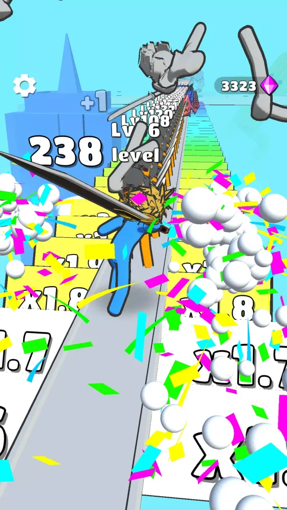 Capturas de tela do Big Sword Leveling