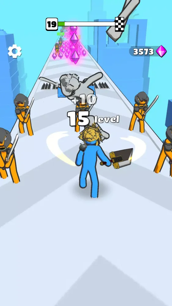 Capturas de tela do Big Sword Leveling