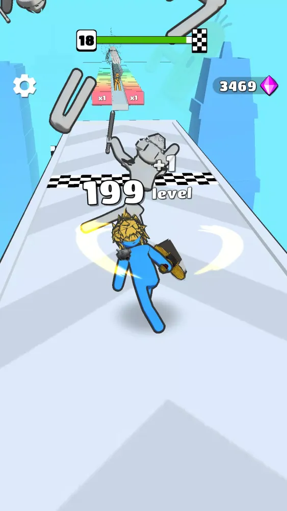 Capturas de tela do Big Sword Leveling