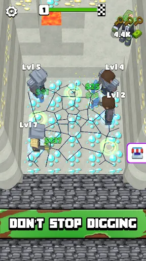 Screenshot di Mining Rush 3D: Idle Games