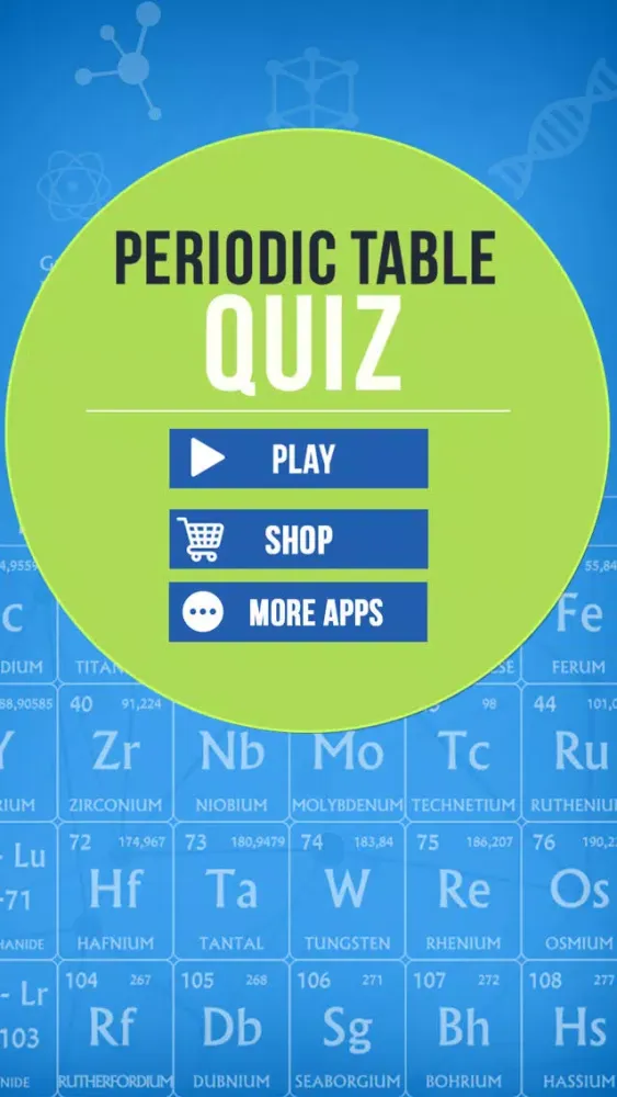 Captures d'écran de Periodic Table 2019 Quiz