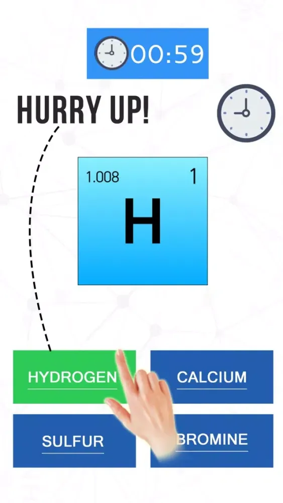 Captures d'écran de Periodic Table 2019 Quiz