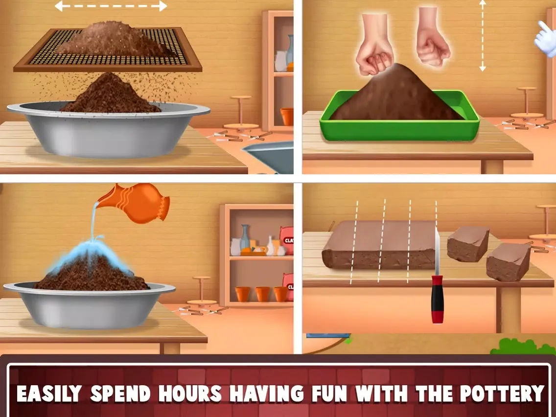 Create HD Pottery Clay Art iPad  سکرین شاٹس