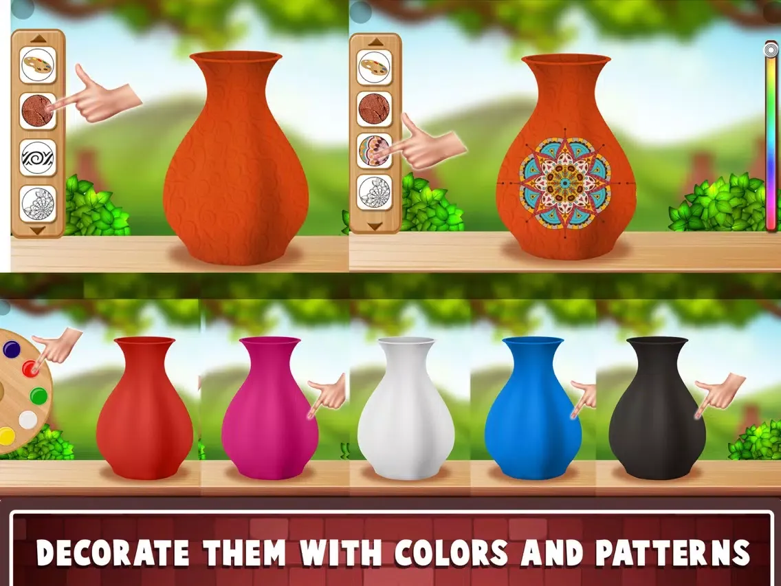 Create HD Pottery Clay Art iPad  سکرین شاٹس