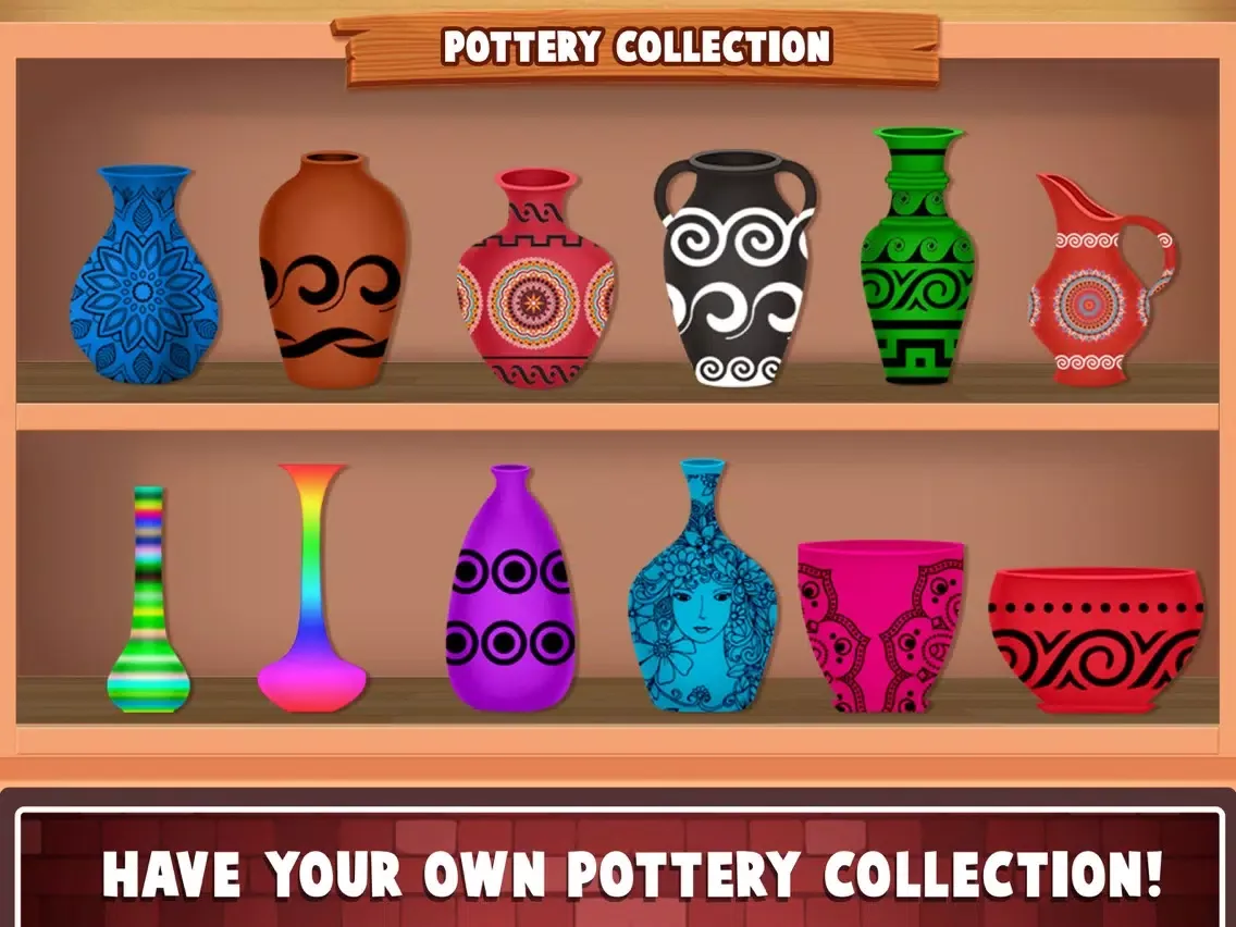 Create HD Pottery Clay Art iPad  سکرین شاٹس