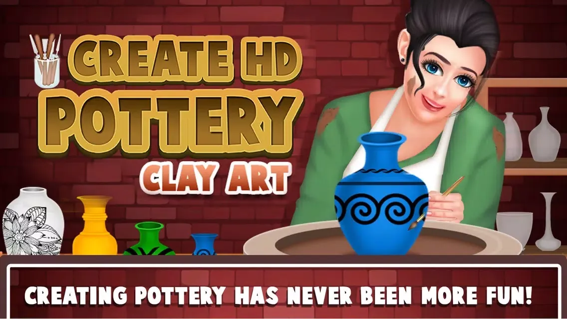 Create HD Pottery Clay Art سکرین شاٹس