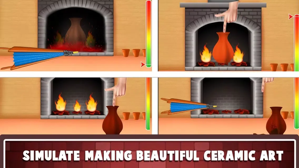 Create HD Pottery Clay Art سکرین شاٹس