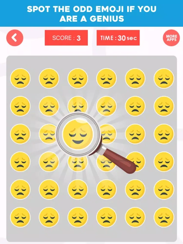 Captures d'écran de Find Differences: Spot Emojis iPad 