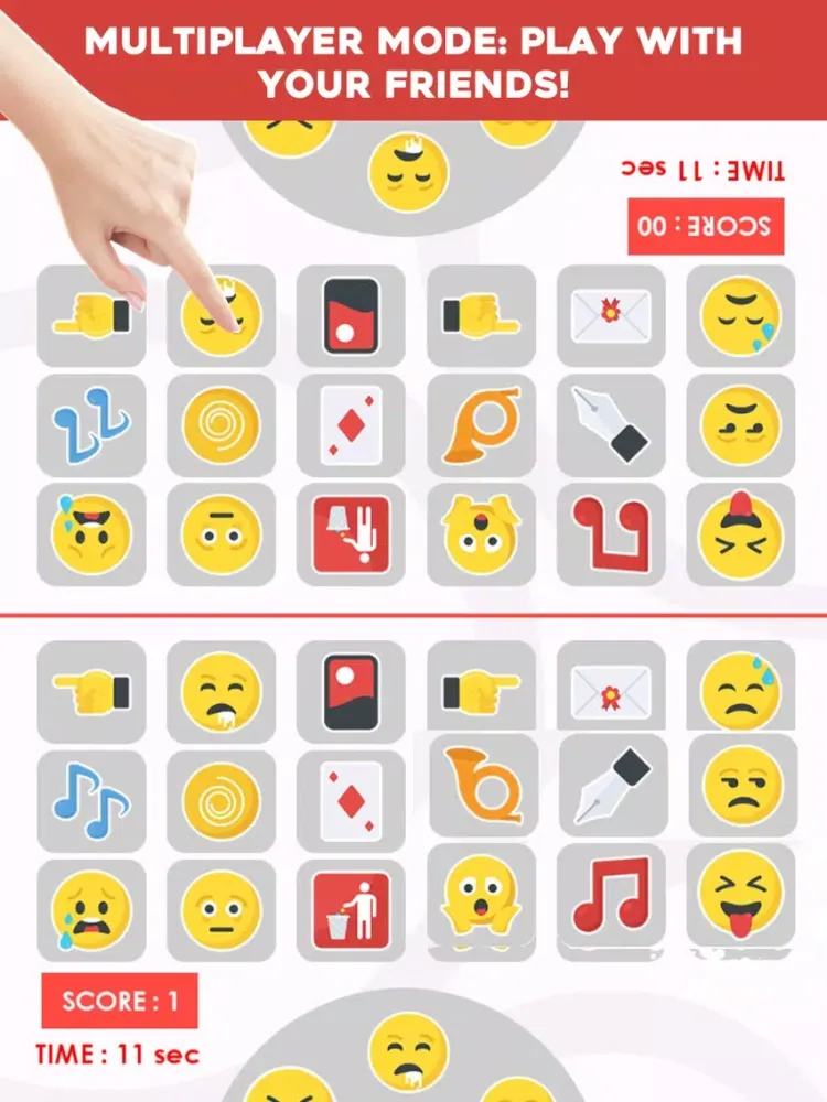 Captures d'écran de Find Differences: Spot Emojis iPad 