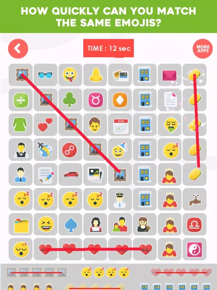 Captures d'écran de Find Differences: Spot Emojis iPad 