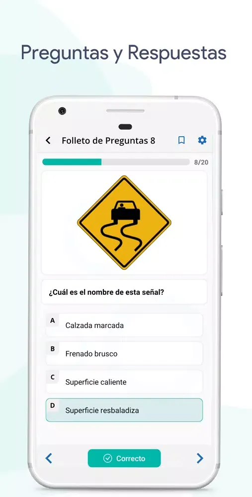 Tangkapan layar Examen de Manejo