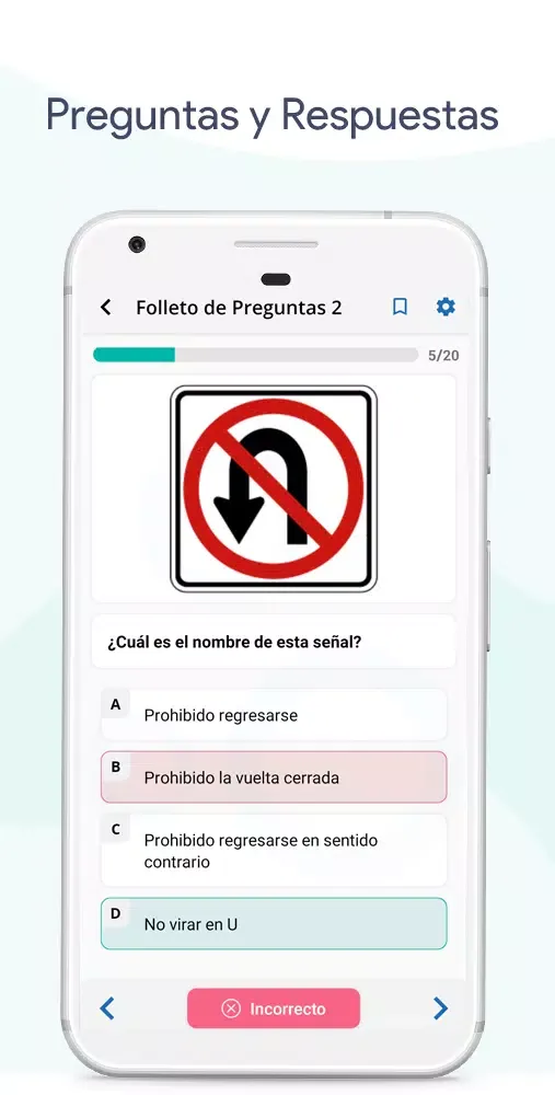 Tangkapan layar Examen de Manejo