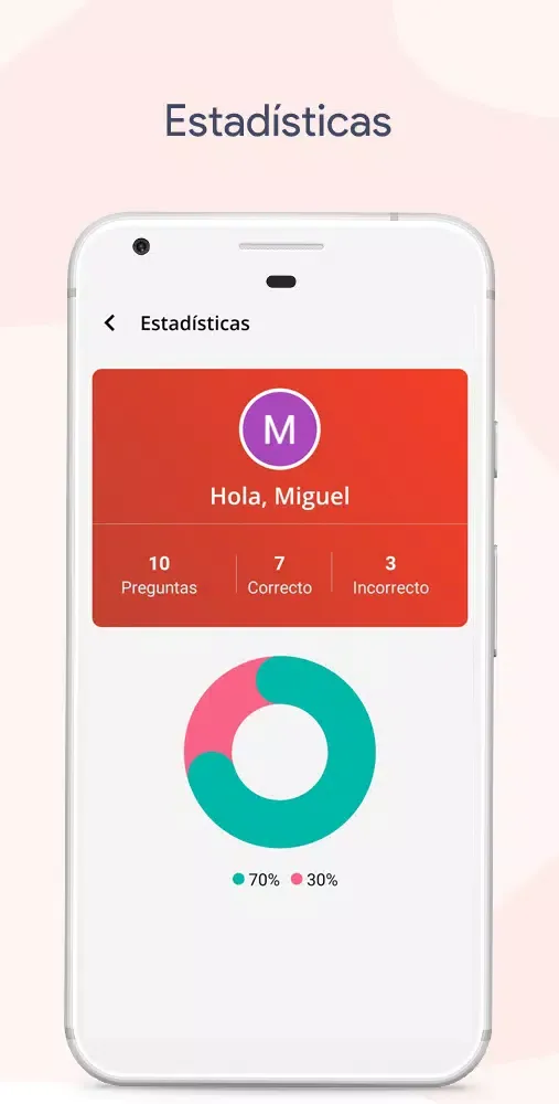 Examen Dele A2 Nacionalidad سکرین شاٹس