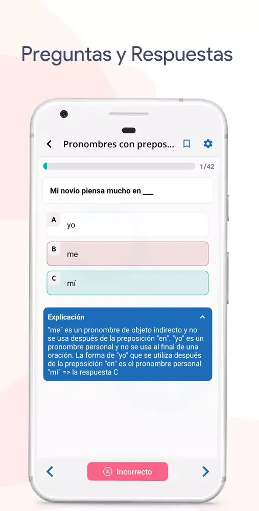 Examen Dele A2 Nacionalidad سکرین شاٹس