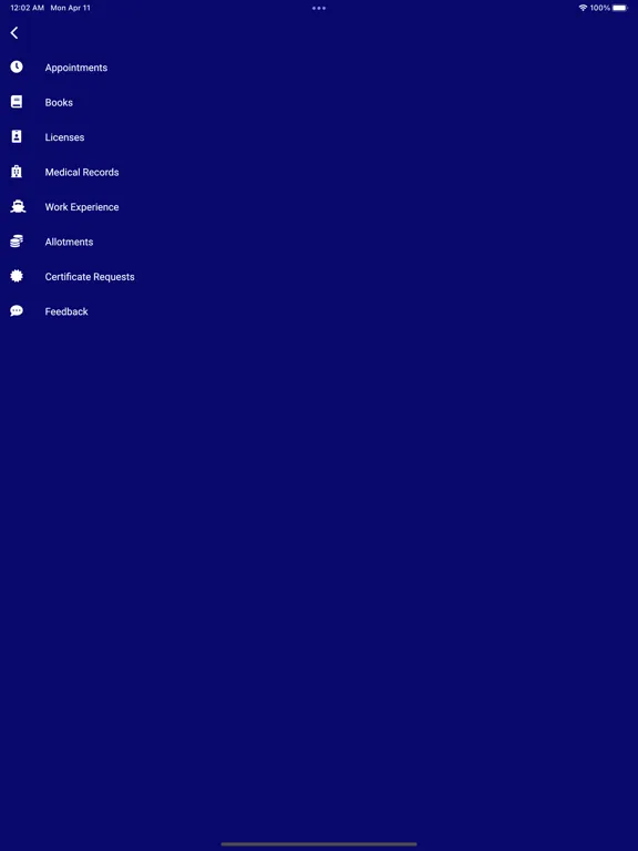 Скриншоты MSC Crewing Services iPad 