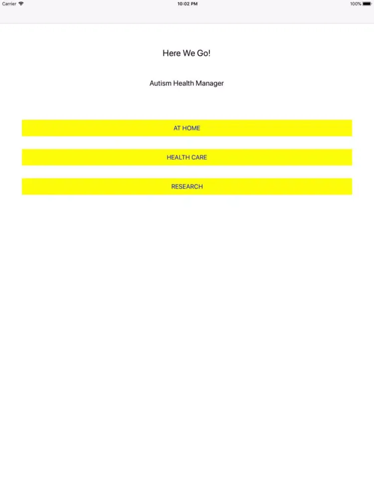 Autism: Healthcare Here we go! iPad  Screenshots